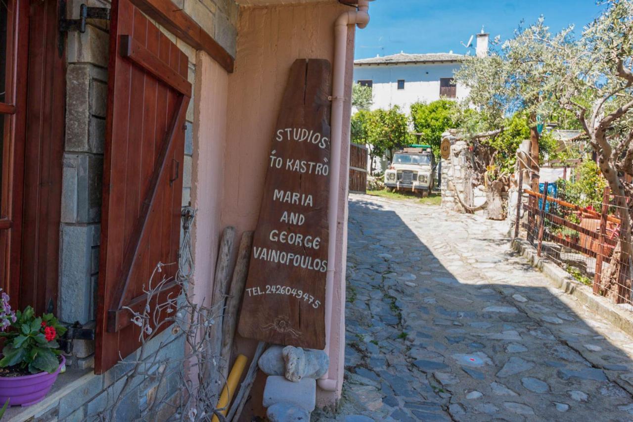 Kastro Studios Damouchari Exterior foto